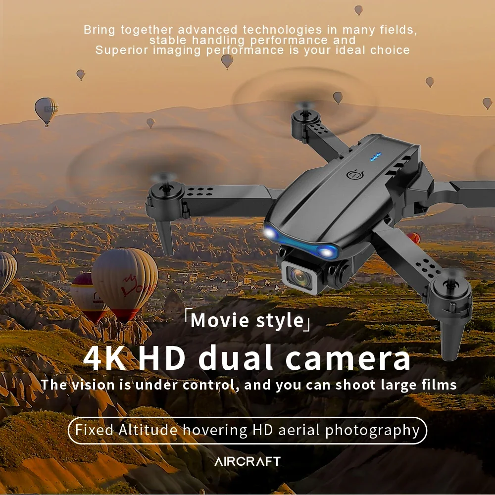 Drone Video Production - GISAEV E99 K3 pro Mini Drone