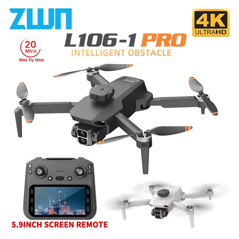 Drone Aerial Photography - L106-1PRO GPS Professional Drone With 4K