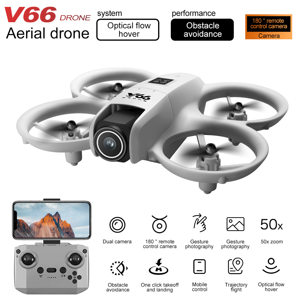 New V66 Mini Drone HD Camera 4 - Drone Aerial Photography ulasan dan harga