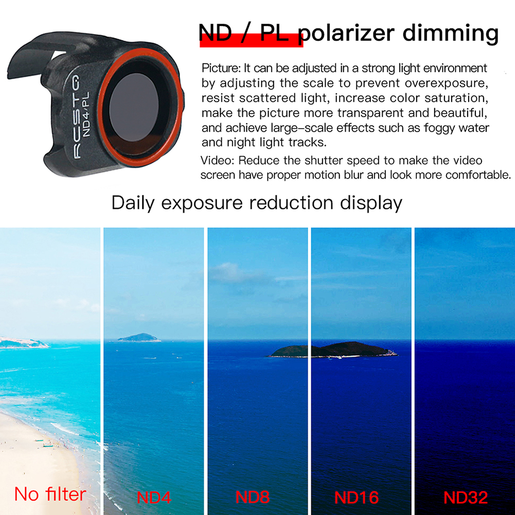 For DJI Mini 2 Camera Lens Fil - Drone Ndvi ulasan dan harga