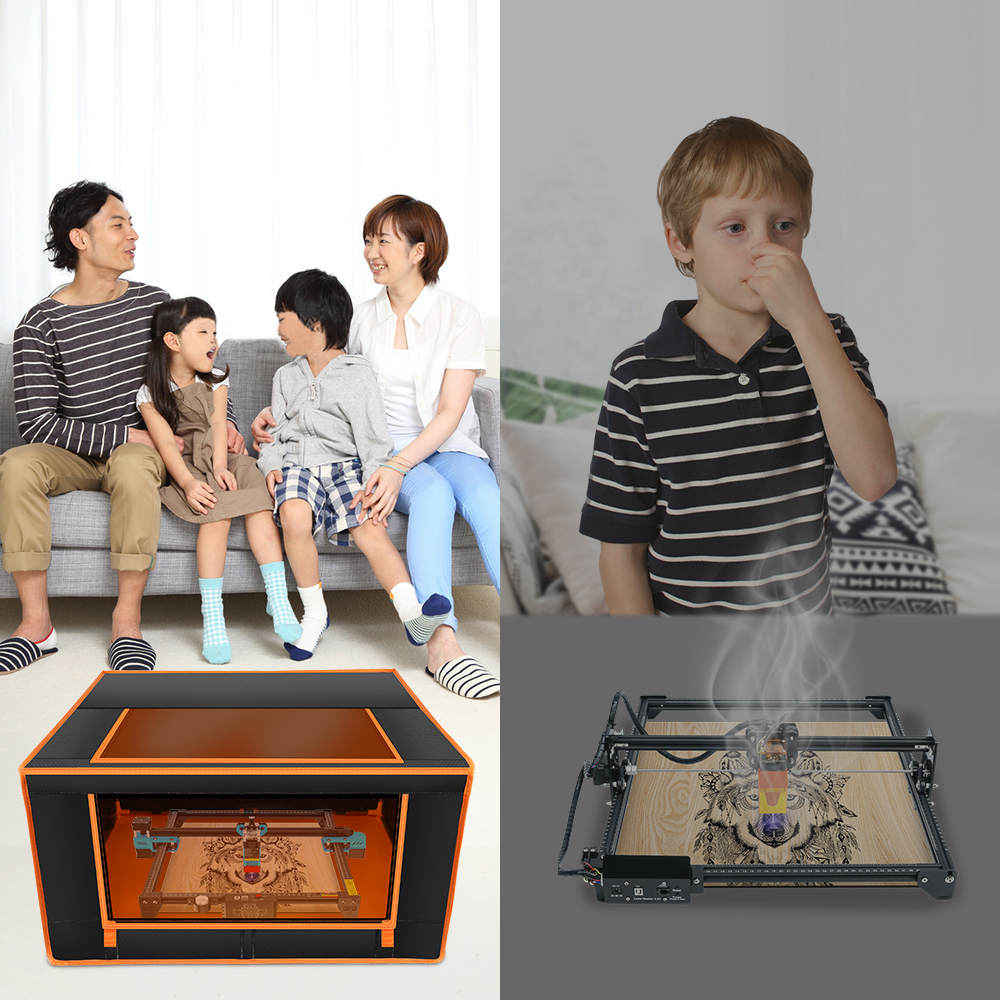 Twotrees Laser Engrave Machine - Drone Lidar ulasan dan harga