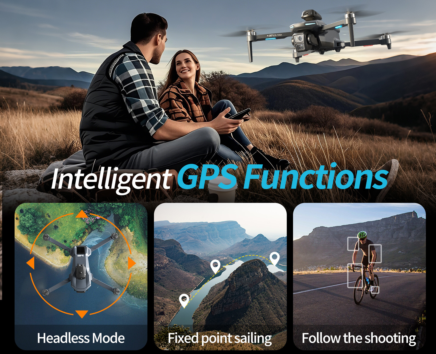 XT606 MAX 3 battery Drone 4k 8 - Drone Photogrammetry ulasan dan harga