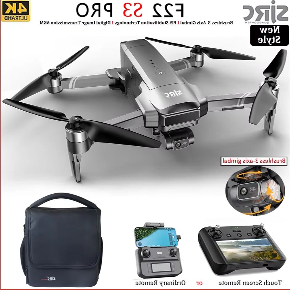 SJRC F22 S3 pro Foldable RC Qu - Drone Multispectral ulasan dan harga