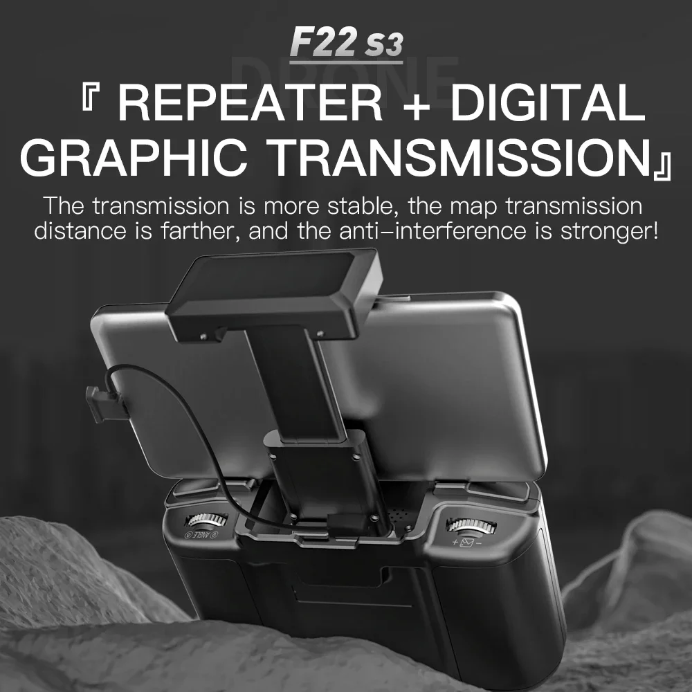 SJRC F22 S3 pro Foldable RC Qu - Drone Multispectral ulasan dan harga