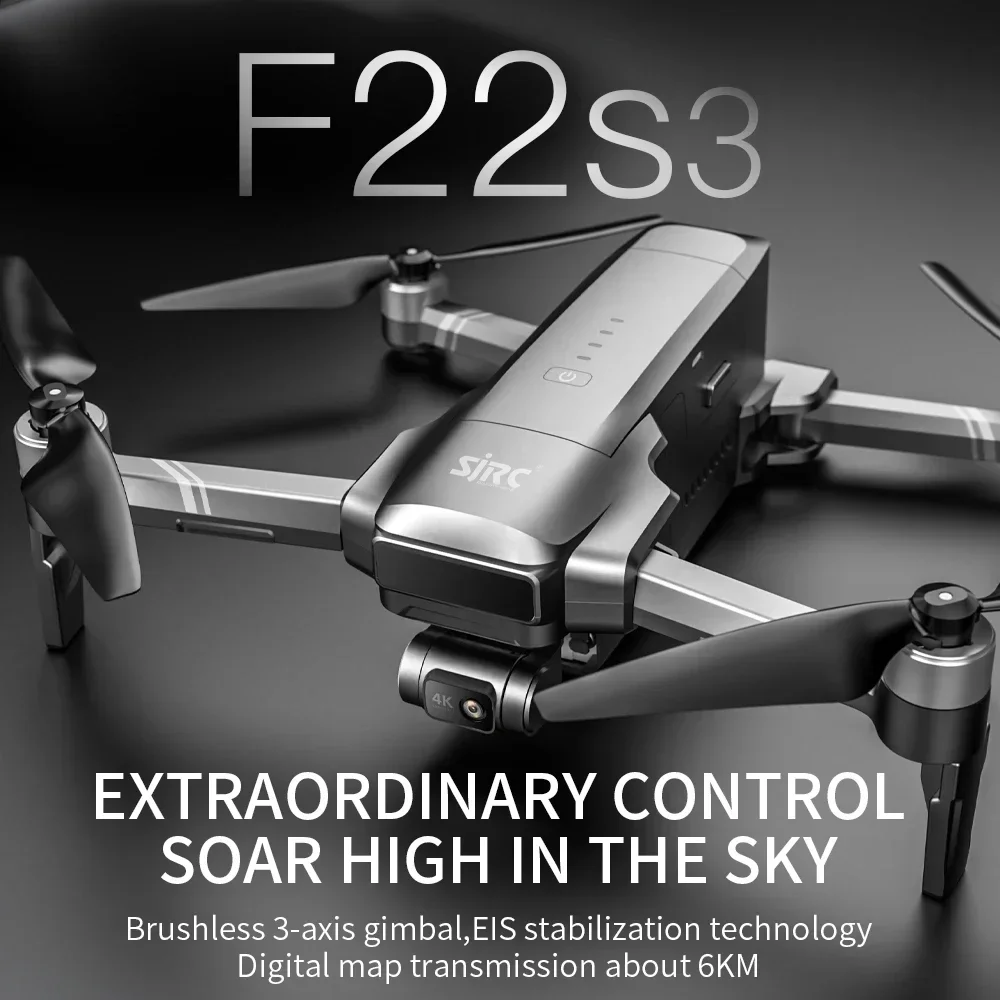 SJRC F22 S3 pro Foldable RC Qu - Drone Multispectral ulasan dan harga