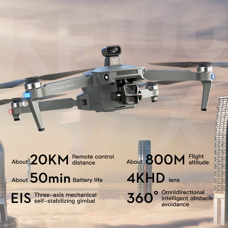 SJRC KF100 MAX 8K UHD Photo HD - Drone Aerial Photography ulasan dan harga