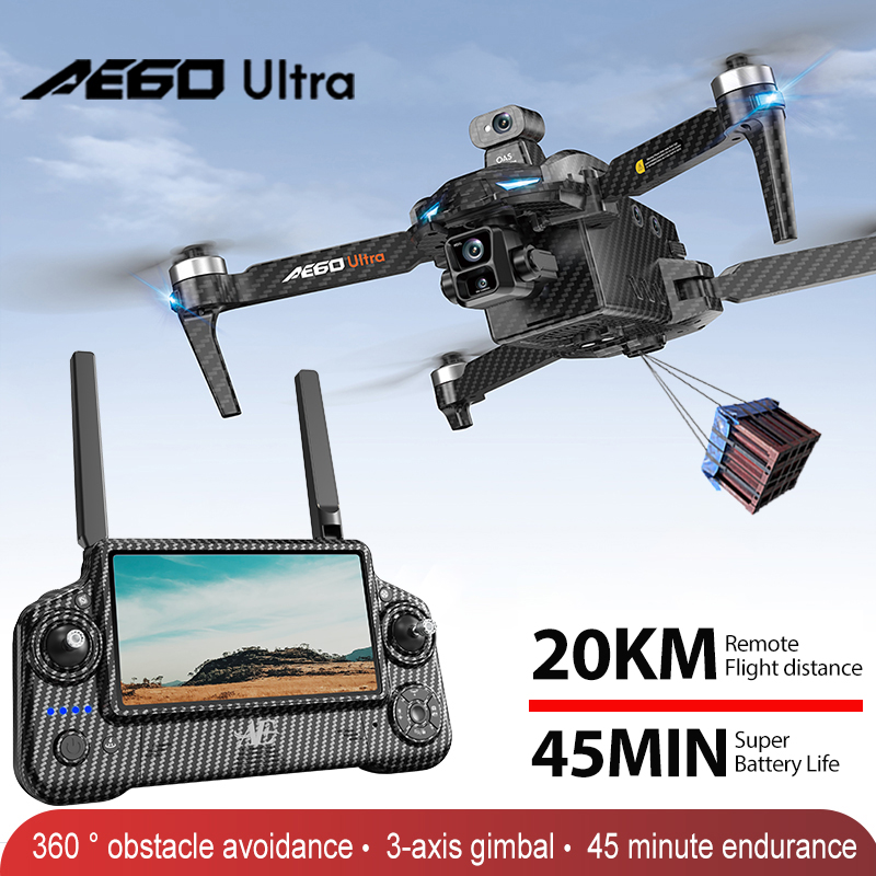AE60 GPS Drone Professional 8K - Drone Mapping ulasan dan harga