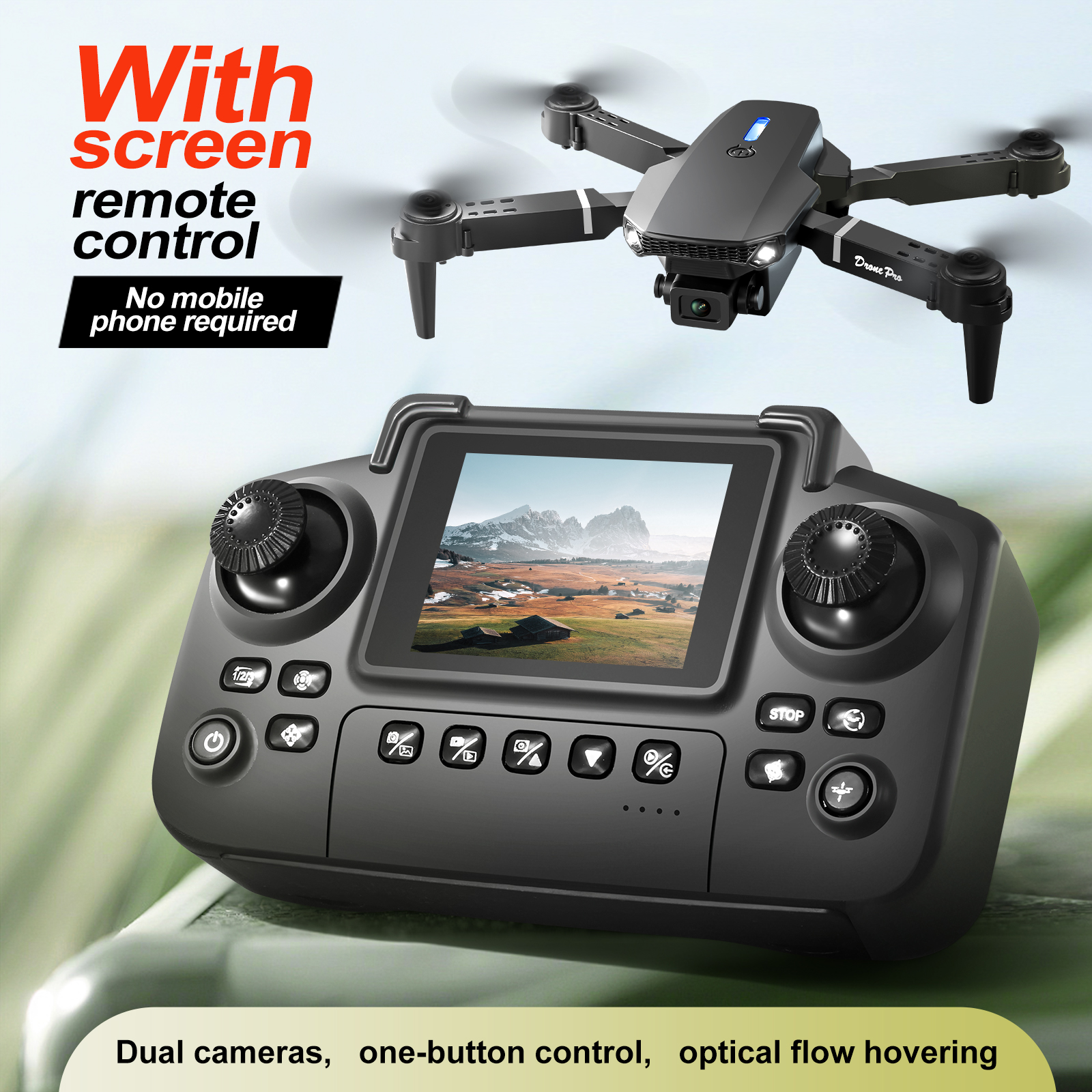 2025 New E88 E99 Upgraded Dron - Drone Aerial Photography ulasan dan harga
