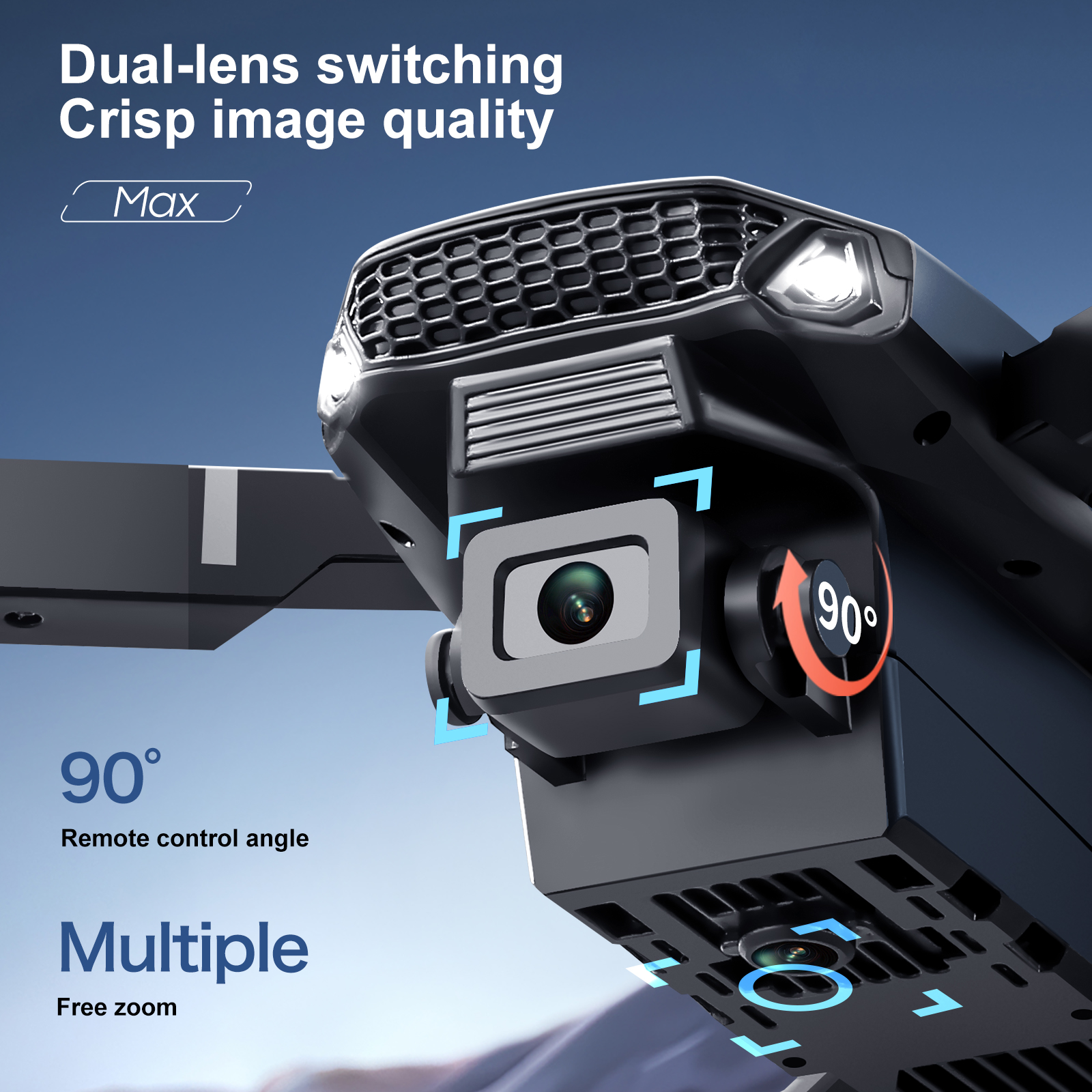 2025 New E88 E99 Upgraded Dron - Drone Aerial Photography ulasan dan harga