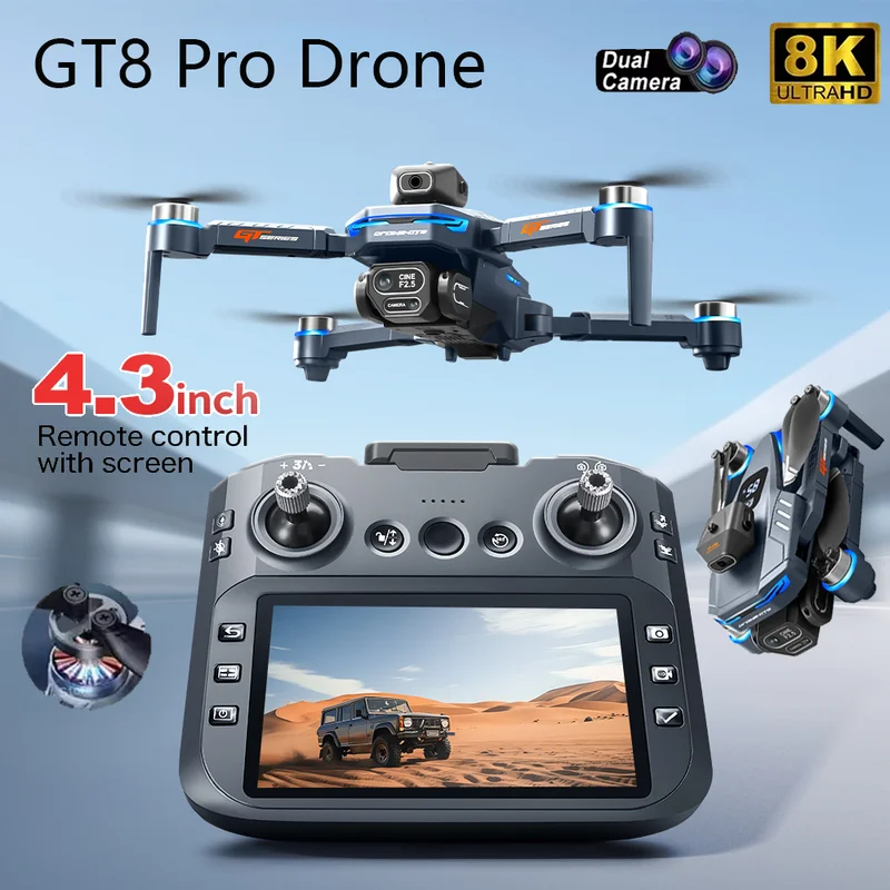 2026 New GT8 Drone GPS 8K Prof - Drone Aerial Photography ulasan dan harga