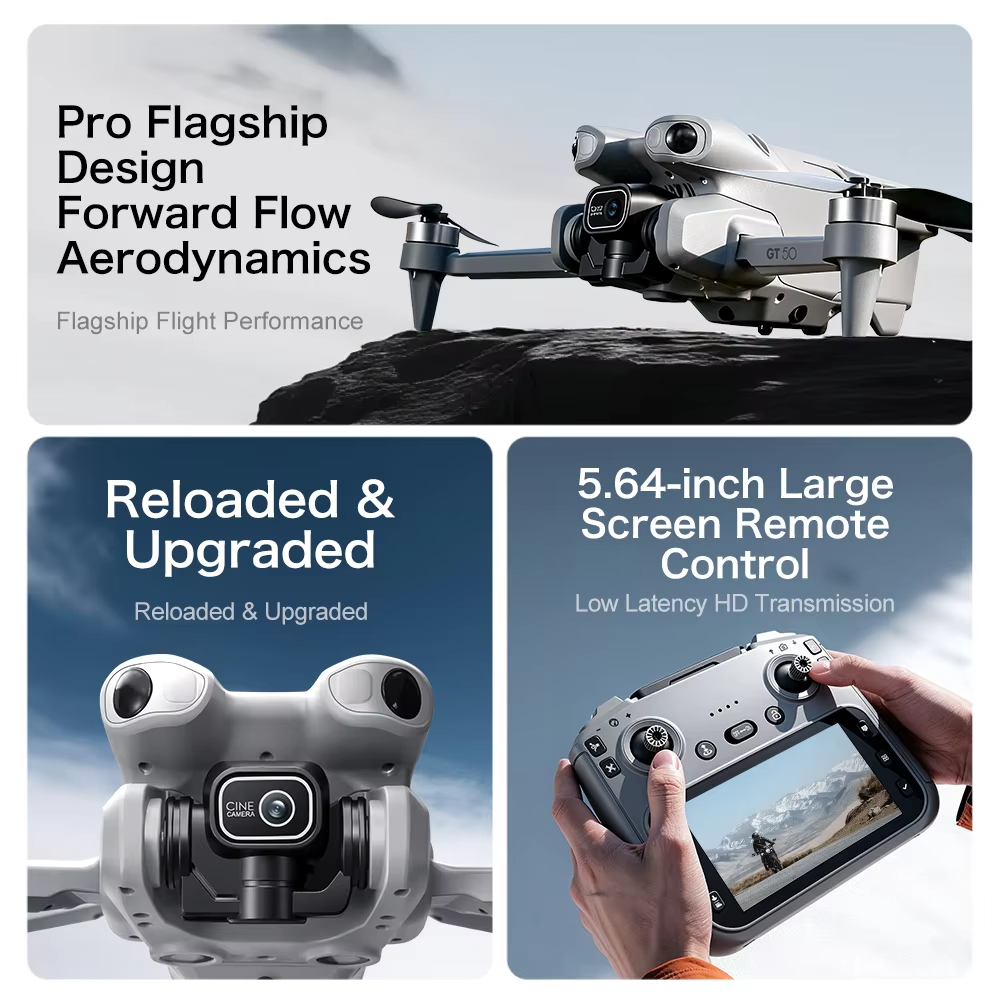 New Gift 2026 Upgrated GT50PRO - Drone Surveying ulasan dan harga